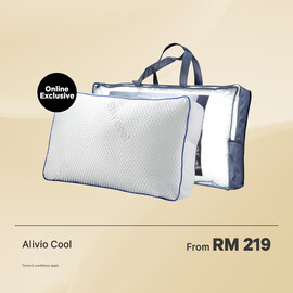 Alivio Cool Premium Microfibre Cooling Pillow 